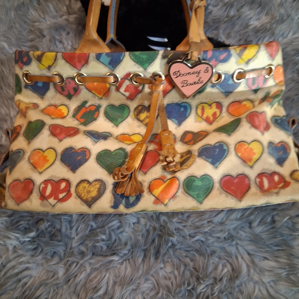 Dooney & Bourke Colorful Heart Shoulder Bag
